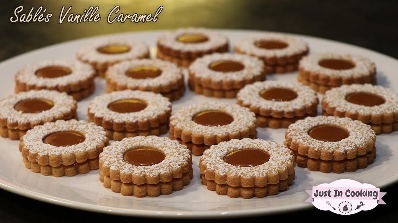 Recette des Sablés à la Vanille et au Caramel au Beurre Salé