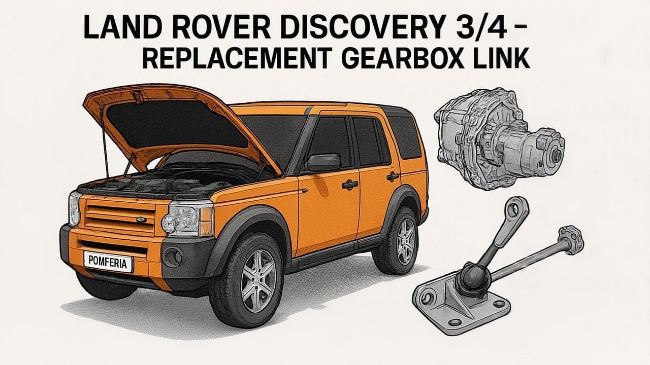 How to change Auto gear change link bush on Land Rover Discovery 3 /4 / Range Rover Sport L320
