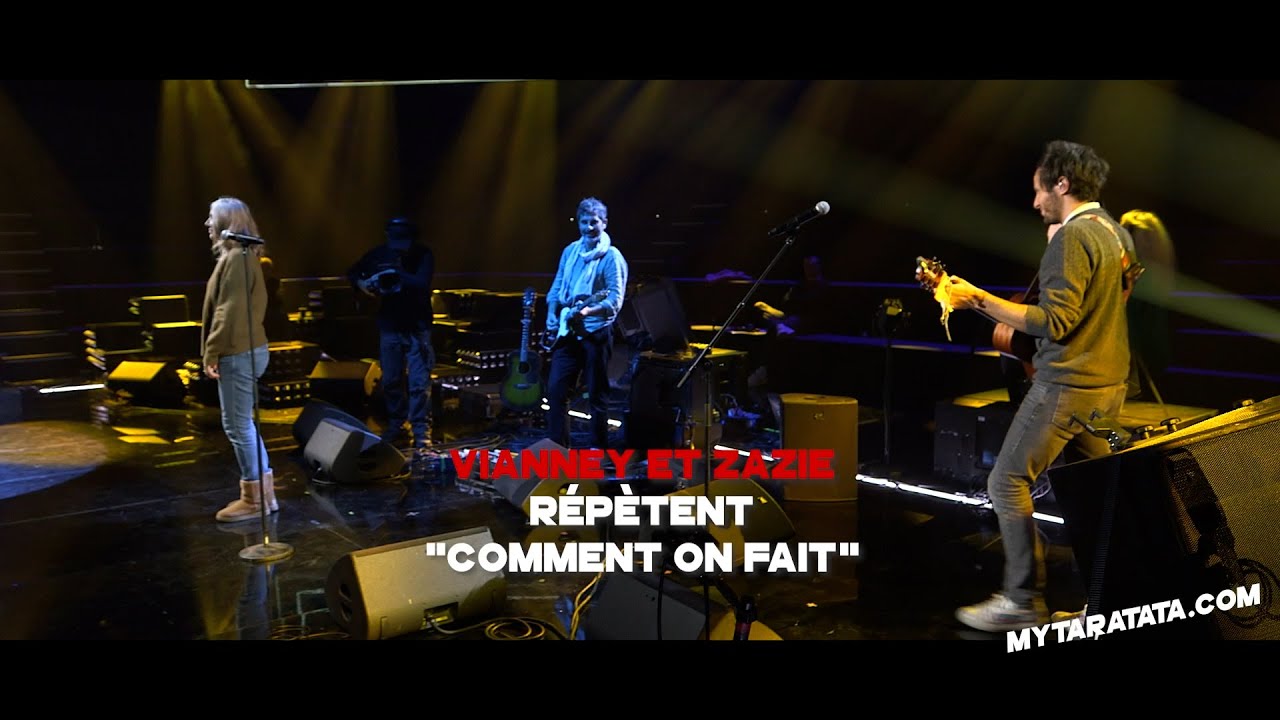 Les coulisses des répètes avec Vianney / Zazie (2023)