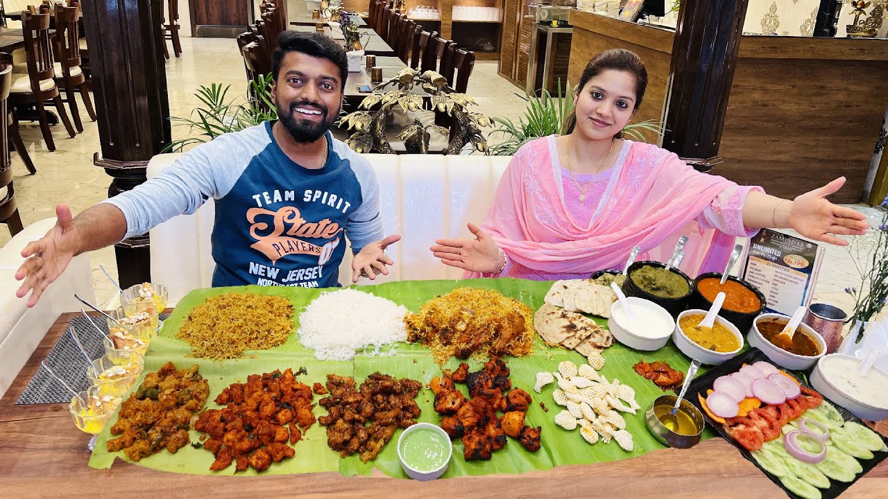 Unlimited பிரியாணி & Starters 🍖 20+ Dishes at 399₹ ನಮ್ಮ ಬೆಂಗಳೂರು Zamindar Restaurant | DAN JR VLOGS