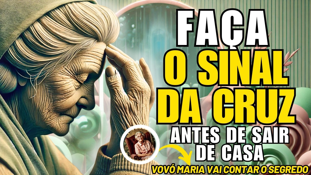 FAÇA O SINAL DA CRUZ ANTES DE SAIR DE CASA 🙌✝️
