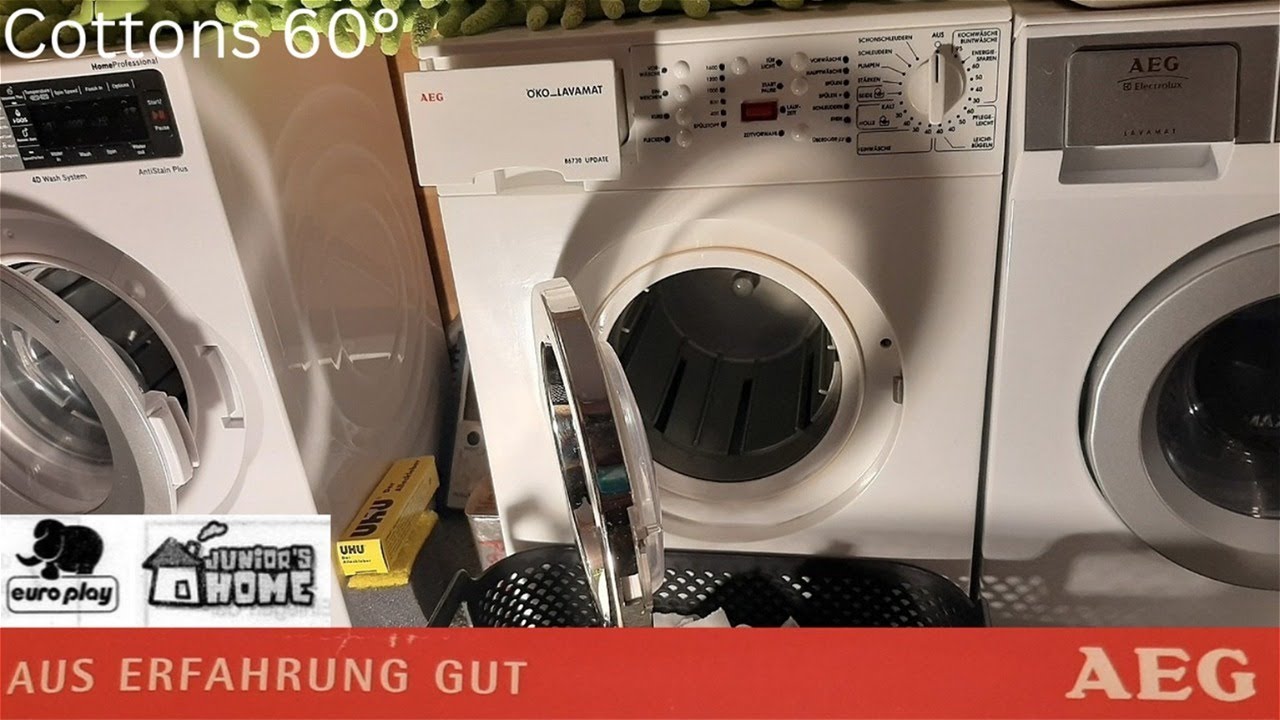 Pflegeleicht 50° | Spielzeug AEG Öko_Lavamat 86730 Update (Dial) Waschmaschine