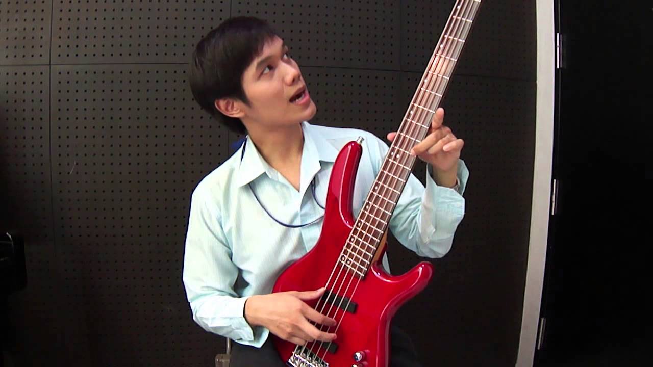 การเซ็ตอัพเบส (Set intonation on bass)