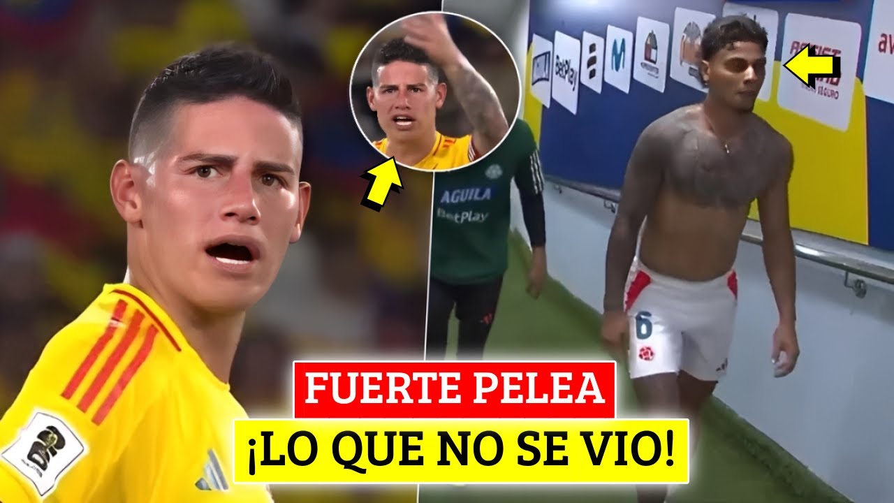¡NADIE LO VIO! ASÍ FUE la PELEA entre JAMES y RICHARD RIOS ¿QUE PASO?😱 DESPEDIDA MESSI