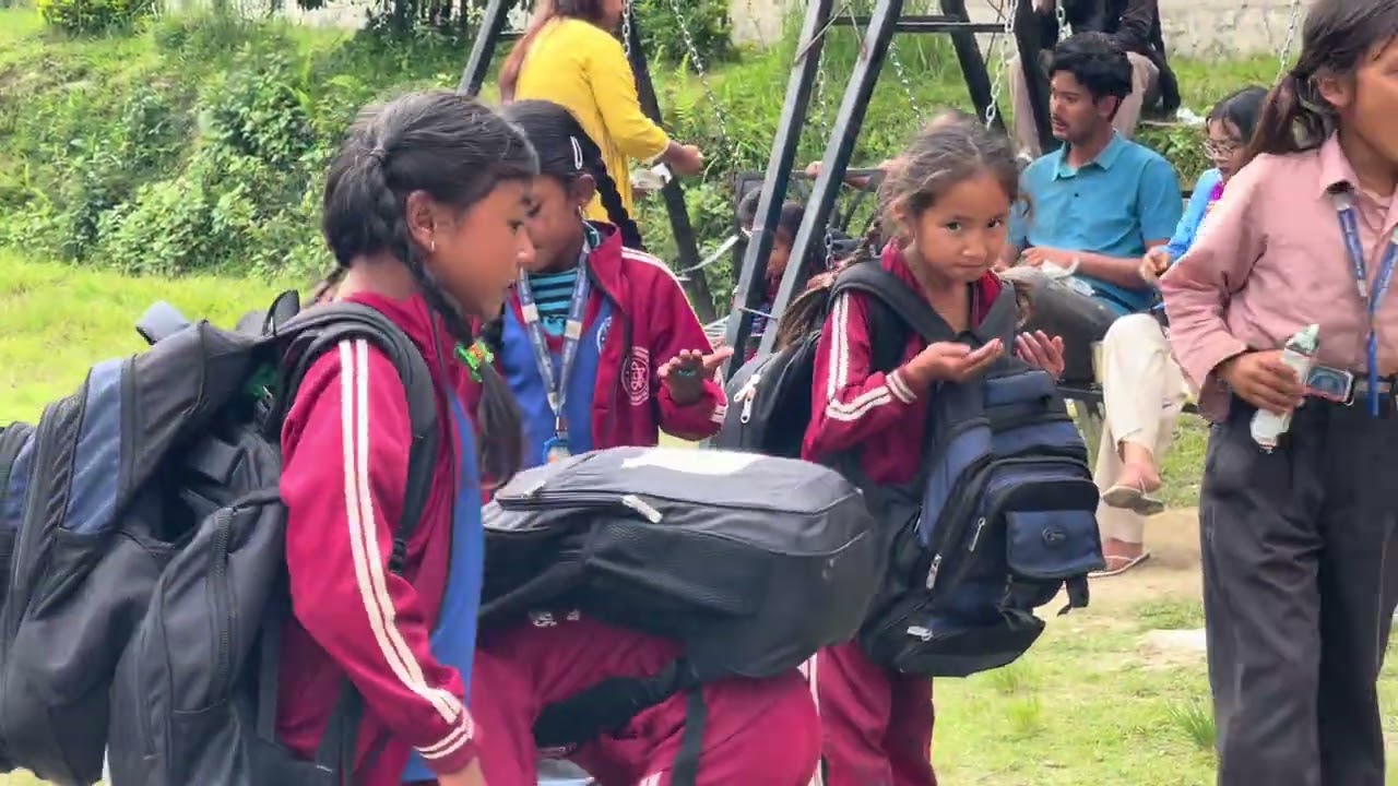 Music for education Donation Program #thenewars #travel #puntaydiaries #nepal #education #charity 