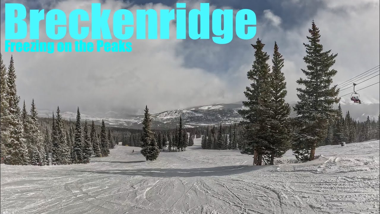 Breckenridge POV ski tour | See the runs before hitting the Peaks (no talking or music)