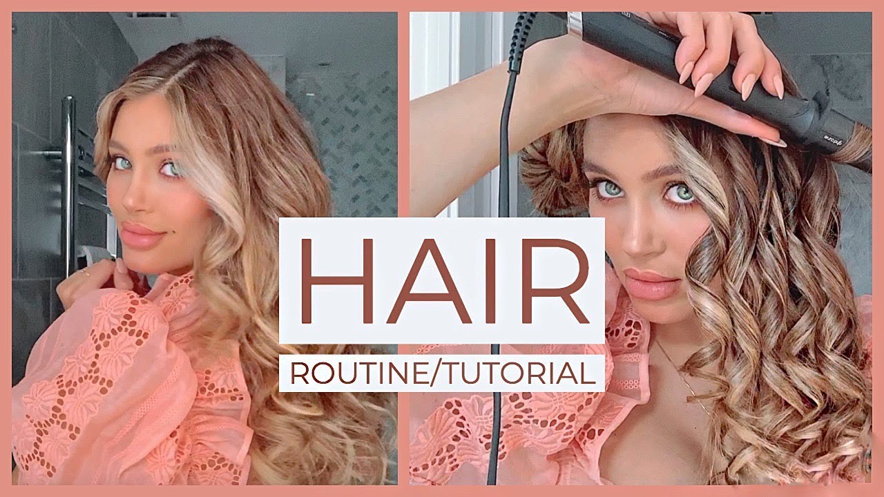 My haircare routine / Tutorial of how to get my bouncy curls //Belle Lucia