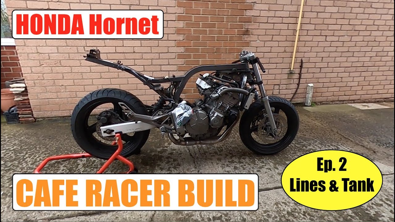 Honda Hornet Café Racer Budget Build - Episode 2 Getting The Lines Right