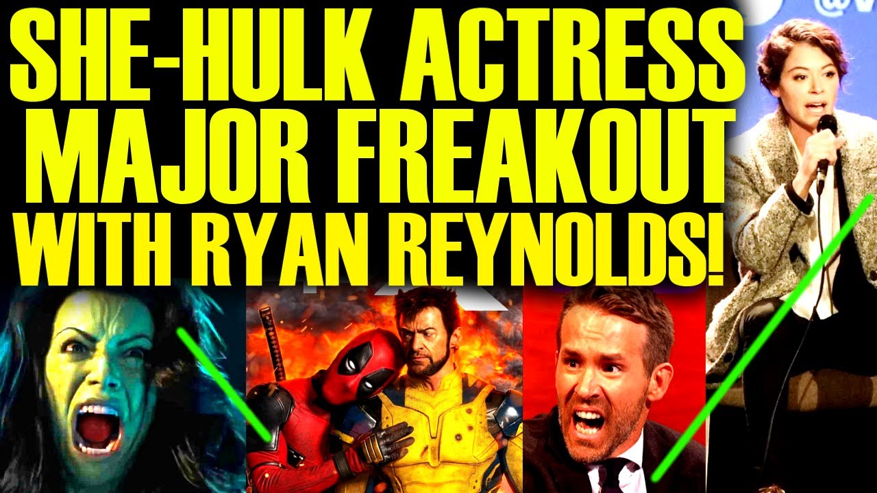 SHE-HULK ACTRESS LOSES IT WITH RYAN REYNOLDS AFTER DEADPOOL & WOLVERINE BOX OFFICE EXPLODES!