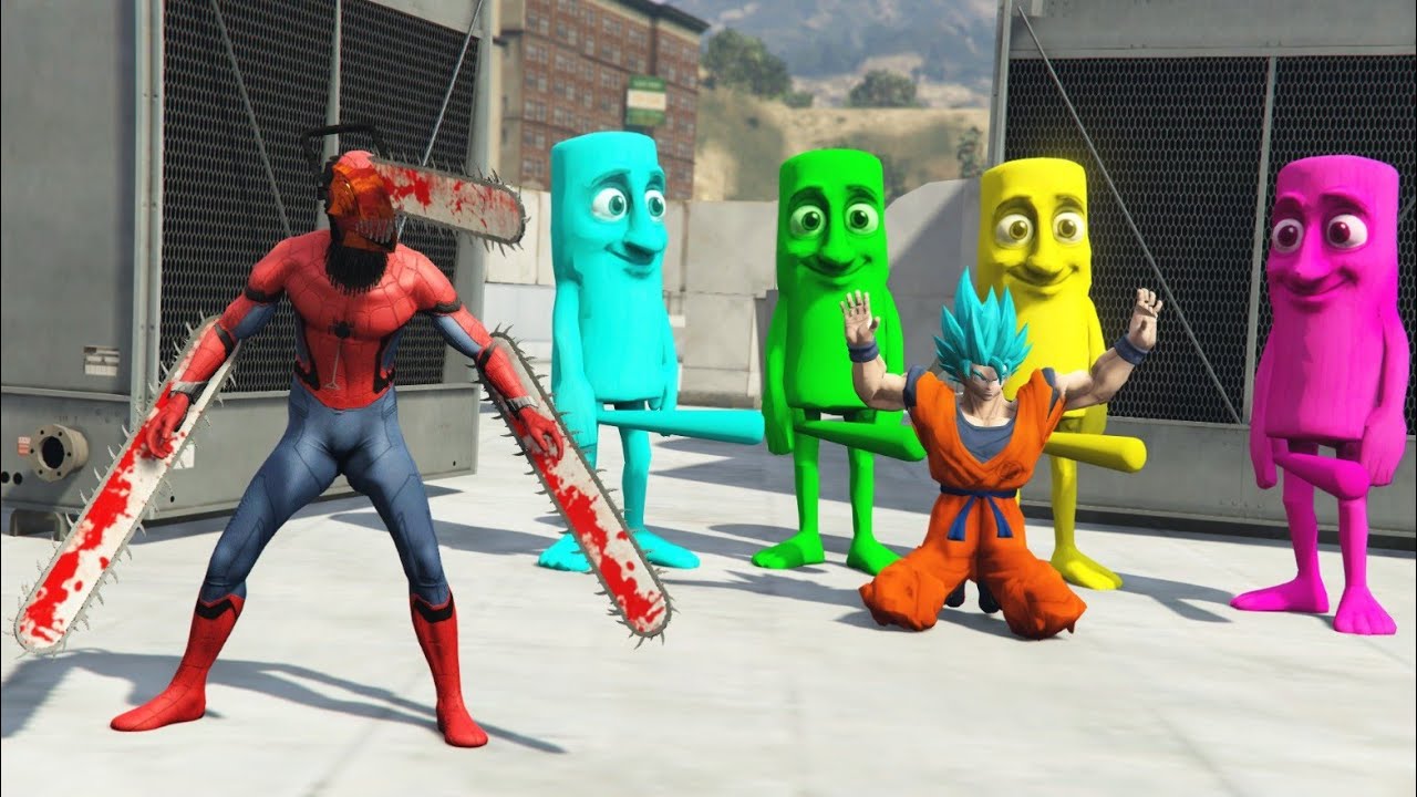 Spider-Man vs Minion in GTA 5 | Nonstop Extreme Ragdoll Fight Gameplay