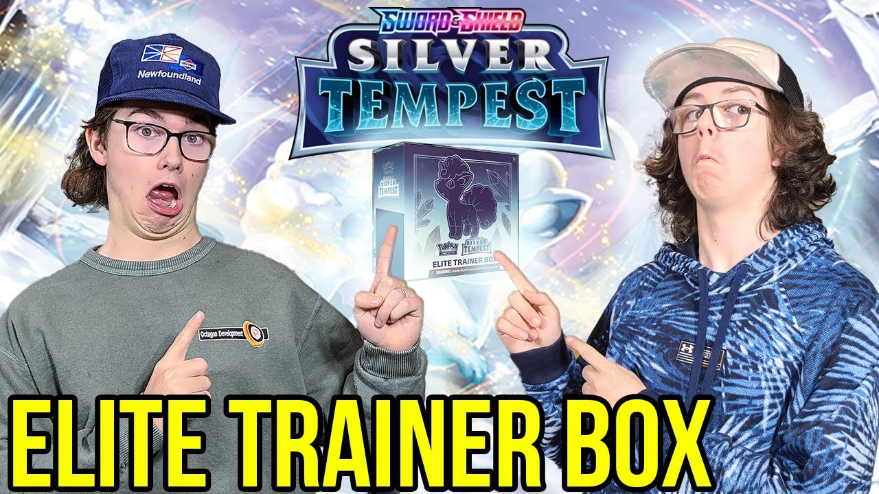 The 🤩NEW🤩 Pokémon Silver Tempest Elite Trainer Box!!!  What's inside?