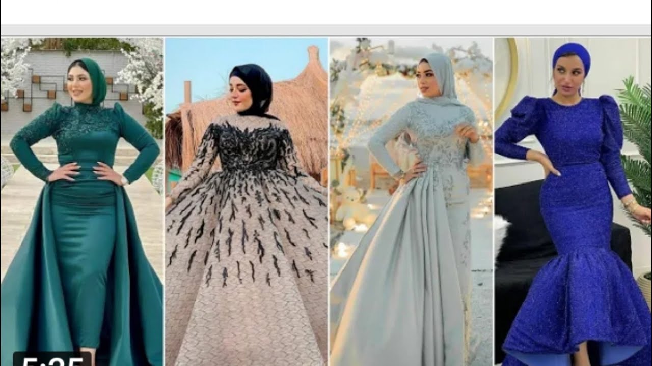 أشيك فساتين سواريه وعبايات سمرا للمحجبات#عبايات_سواريه_سمرا#