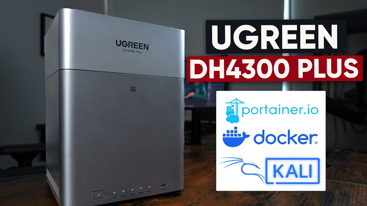 Как создавать контейнеры на UGREEN NAS! (Docker, Portainer, Kali)