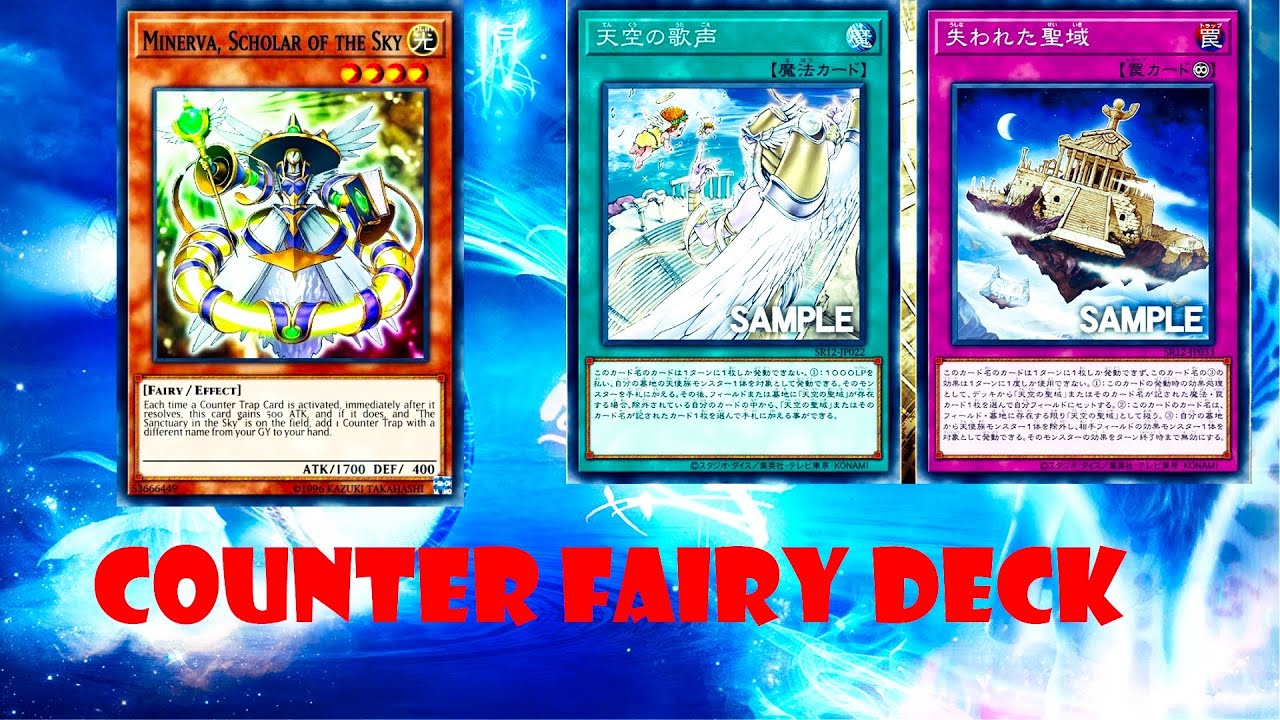 (YGOPRO)COUNTER FAIRY deck,Chorus in the Sky, Lost Sanctuary,: Structure Deck R: Lost Sanctuary