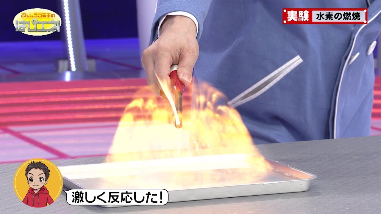 水素の燃焼／Combustion of Hydrogen