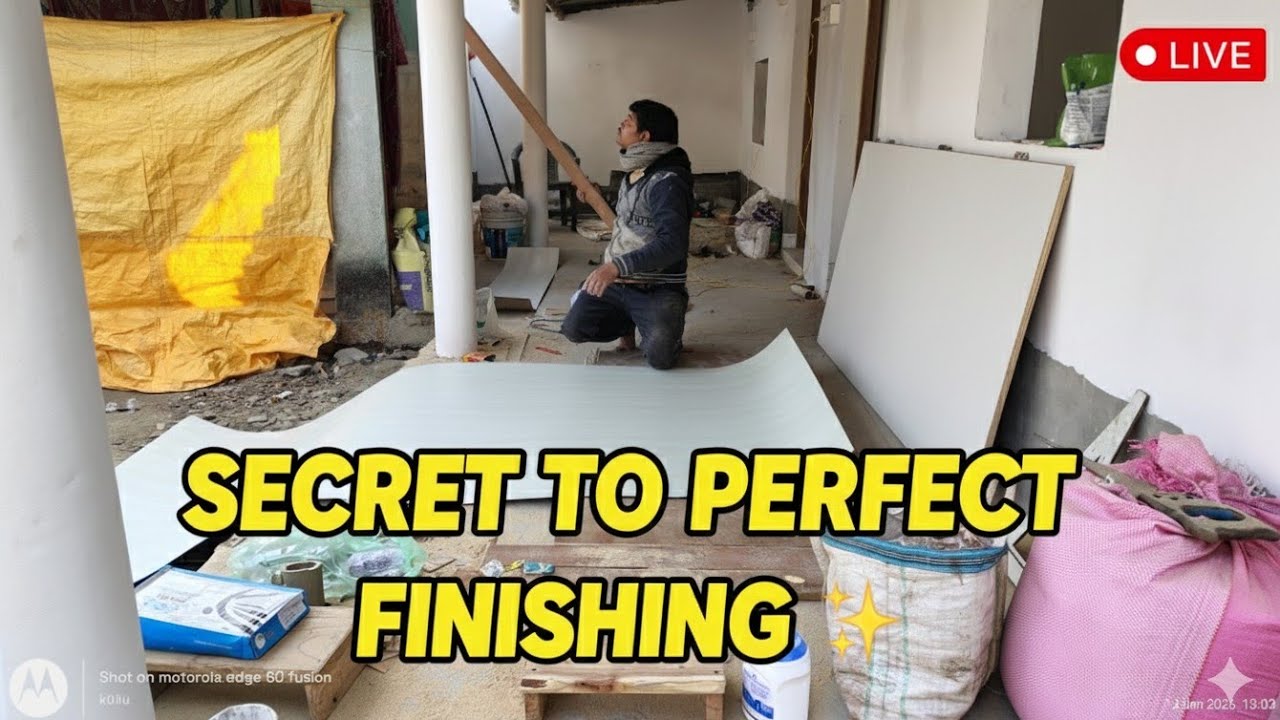 How to Install Laminate on Plywood | ল্যামিনেট শিট লাগানোর সঠিক নিয়ম 🔴 LIVE@Kulshum_official