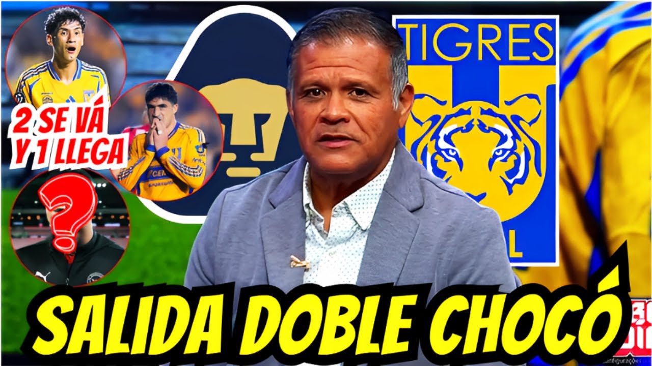 💥😲FUE CONFIRMADO AHORA, SALIDA DOBLE Y UN REFUERZO PUEDE LLEGAR EN CUALQUIER MOMENTO🔥TIGRES UANL HOY