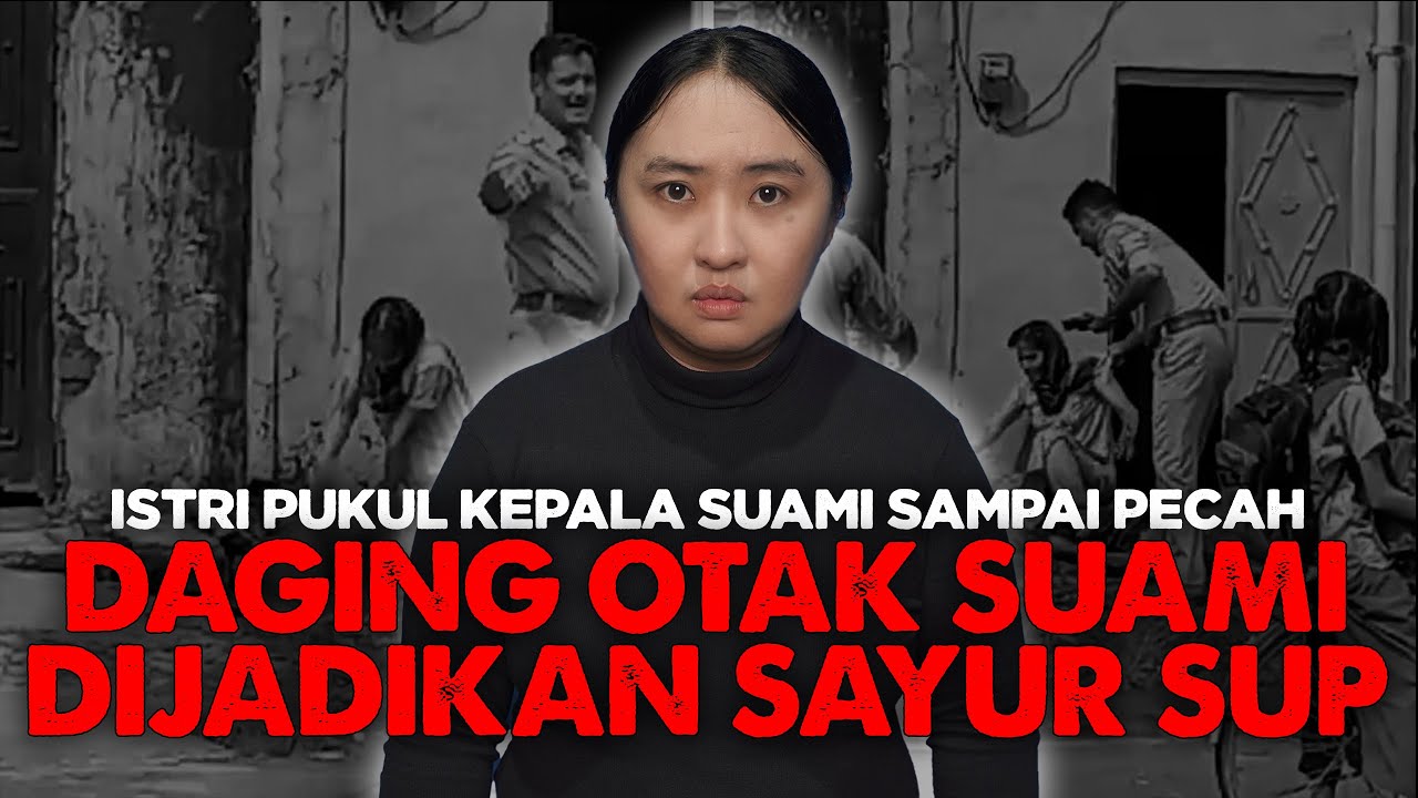 ISTRI DITANGKAP USAI HANCURKAN TENGKORAK SUAMI‼️