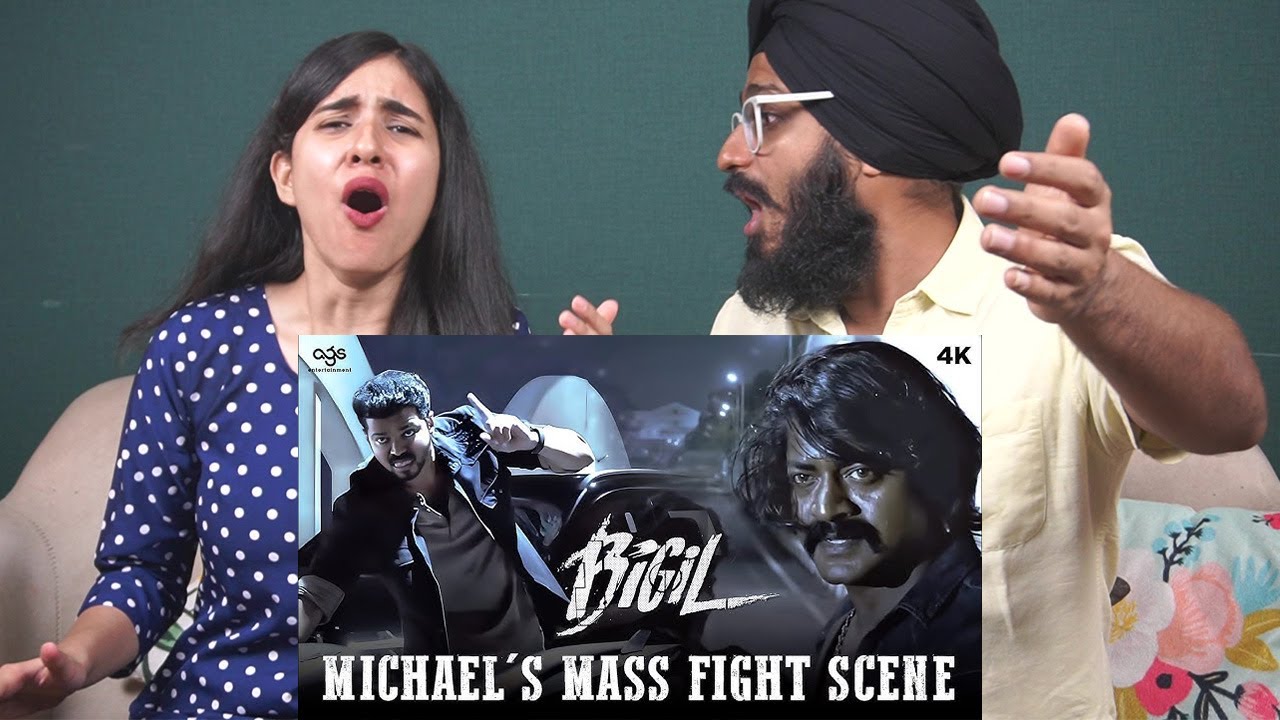 Bigil MASS Bridge Fight Scene Reaction | Thalapathy Vijay | Parbrahm Singh