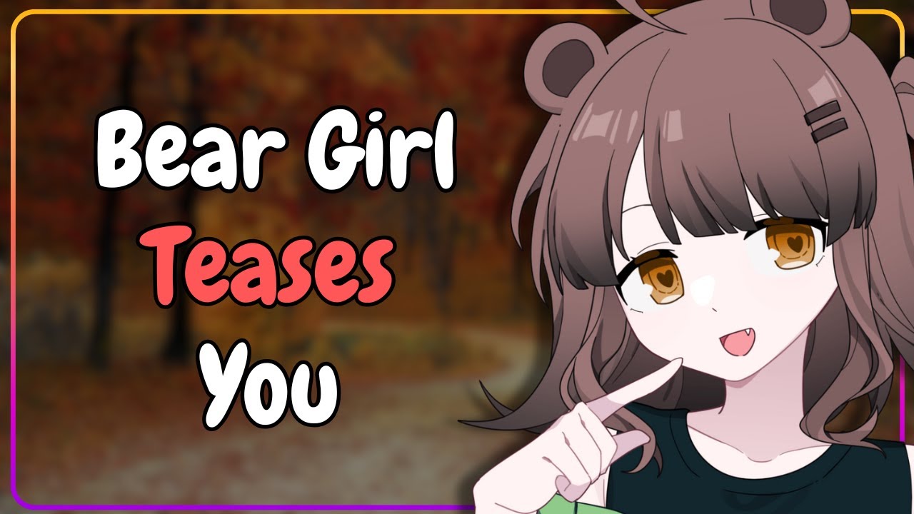 [F4A] Teasing bear girl sneaks up on you