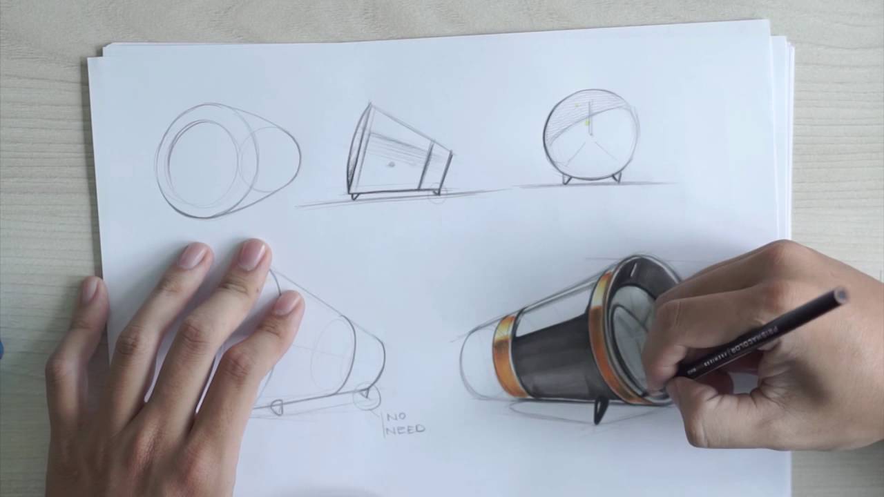 Industrial & Product Design Sketching