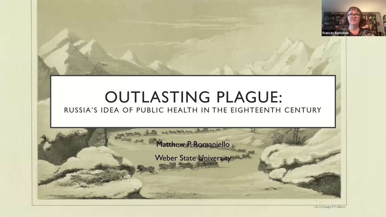 Outlasting Plague: Russia's Idea of Public Health in the Eighteenth Century