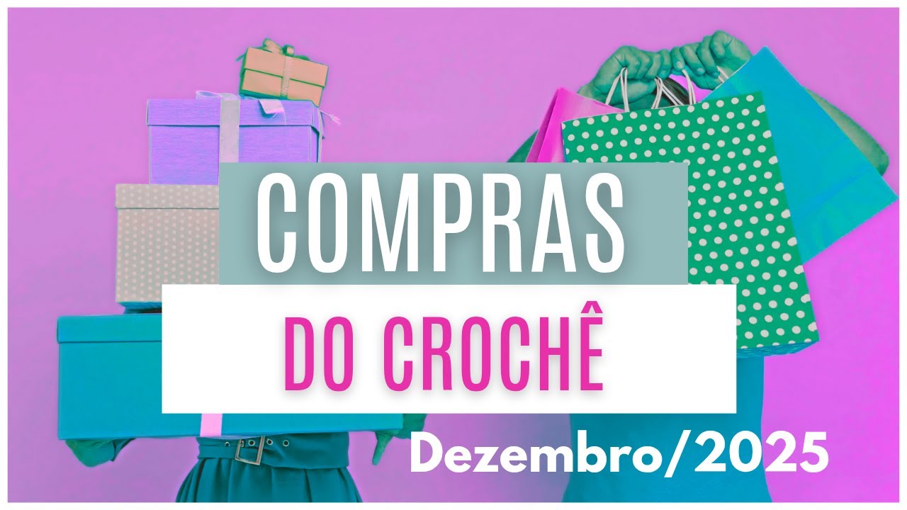 😱 Comprei barroco errado/Compras para ateliê de crochê dezembro 🙏🏼 #croche #crochê #crochêparavender