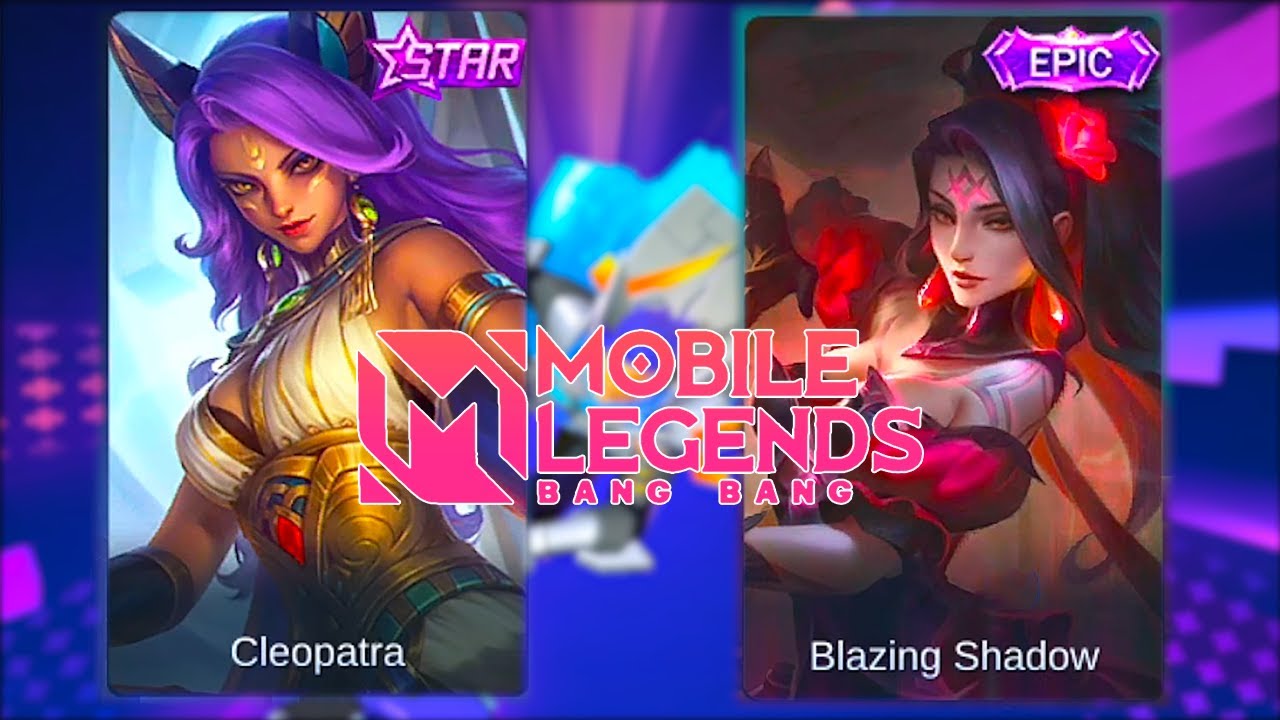 Esmeralda Blazing Shadow Skin VS Cleopatra Skin Mobile Legends Bang Bang