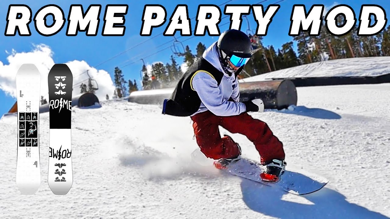 Rome Party Mod Snowboard Review