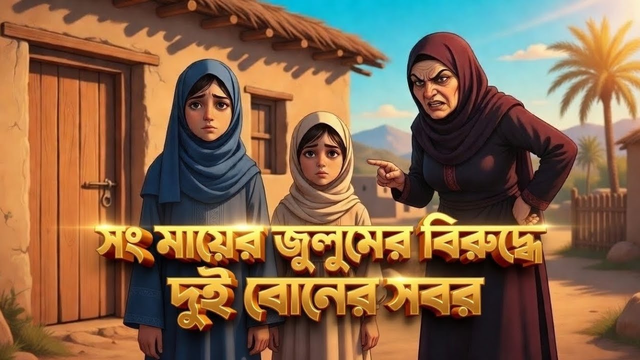 সৎ মা কিভাবে অত্যাচার করেছিল দুই বোনের সাথে | সত্য ঘটনা অবলম্বনে ইসলামিক গল্প #motivation #shorts 