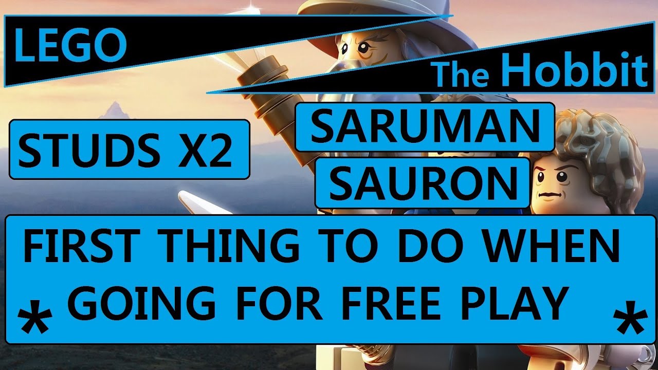 Lego - The Hobbit - STUDS X2 and more for free play