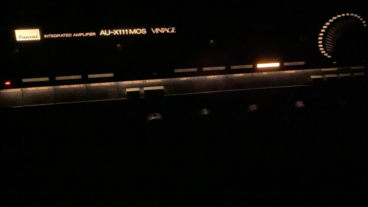 Sansui x111MOS vintage & Pioneer s-3000