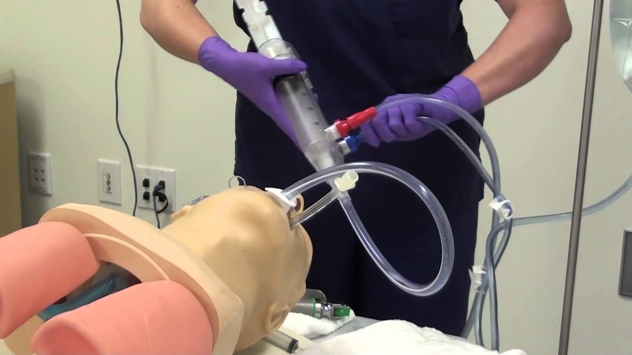 Gastric Lavage Demo