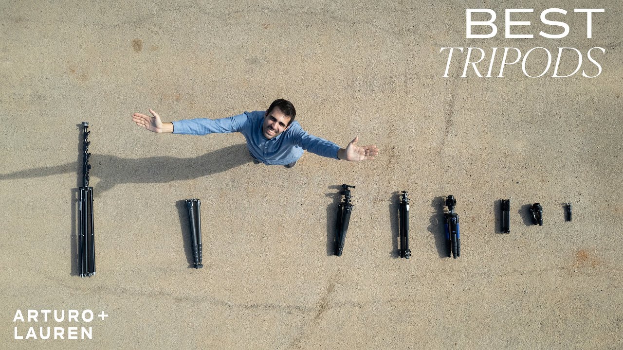 Different tripods for Architecture, Interior and Real Estate photography