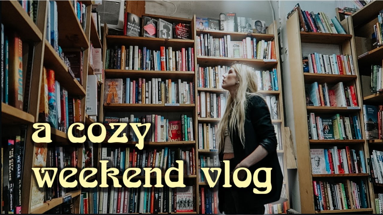 A Cozy Reading Weekend Vlog // the fiberomancer podcast