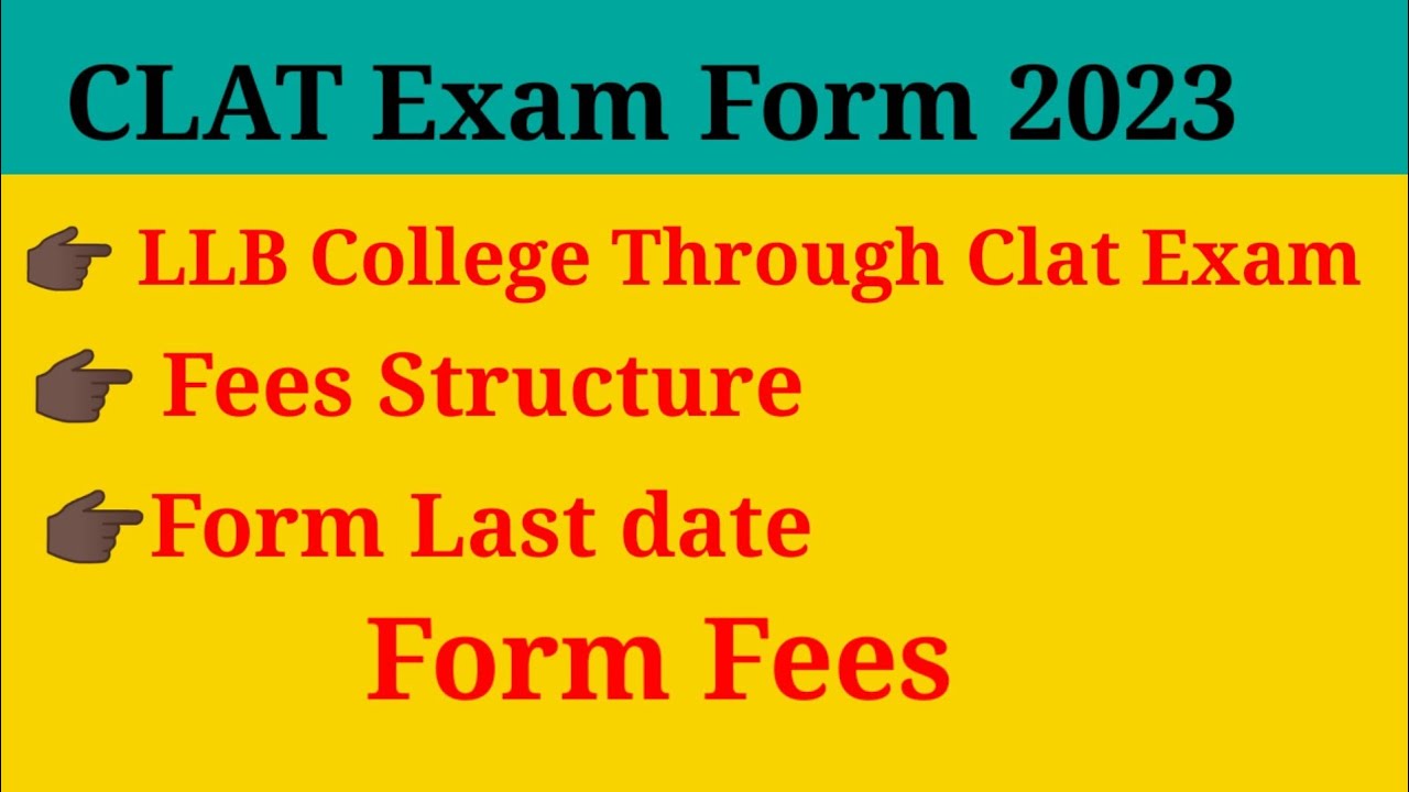 LLB College Through CLAT Exam ||| Fees Structure College Name #clat