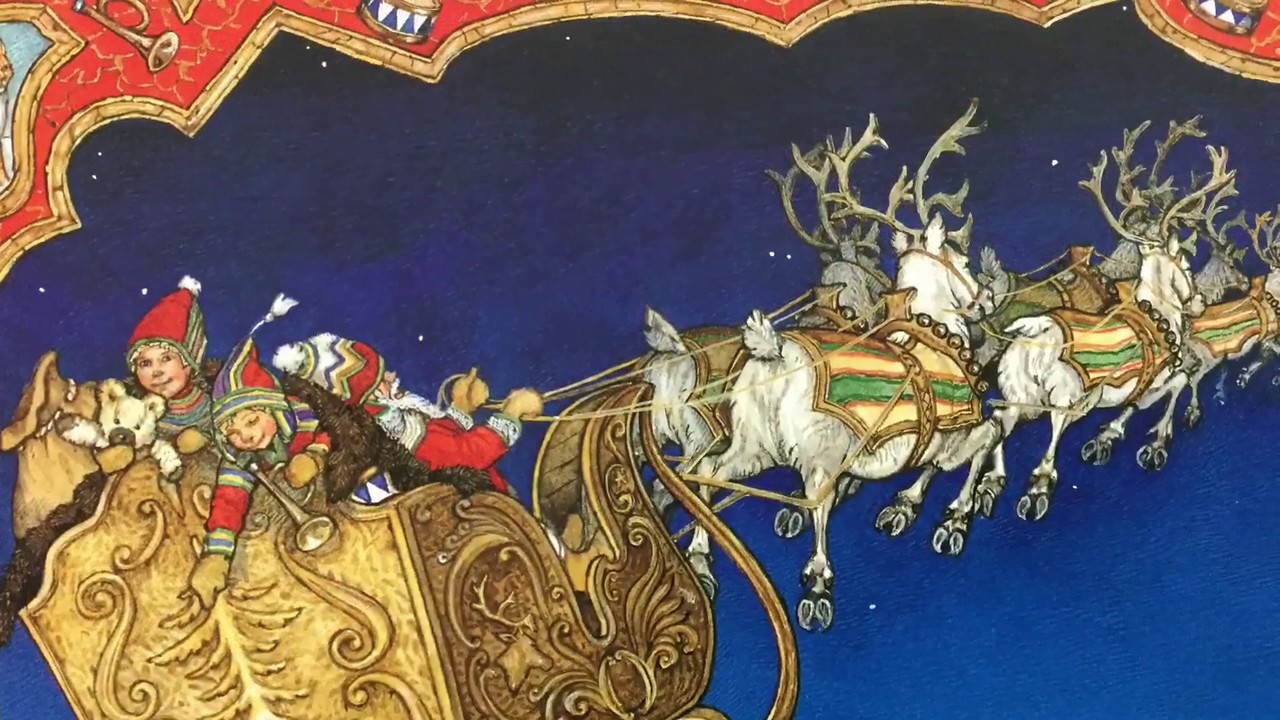 The Night Before Christmas by Clement Moore and Jan Brett