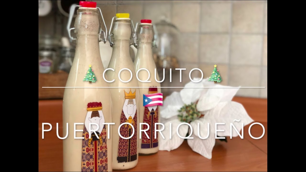 Cómo preparar COQUITO PUERTORRIQUEÑO🎄 🇵🇷