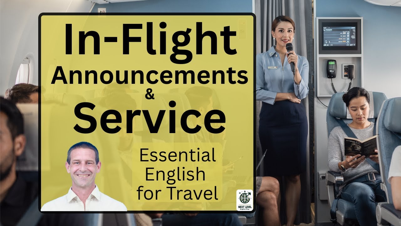 On the Flight in English | Professional Communication for Business Travelers