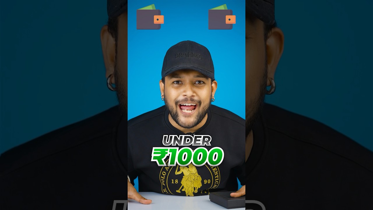 3 Men Wallets Under ₹1000 🔥 #shorts #amazon #wallet