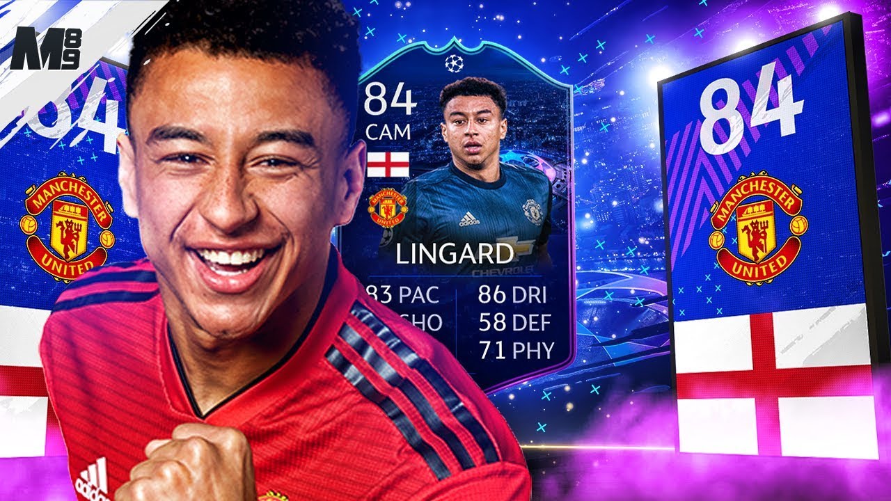 FIFA 19 UCL LIVE LINGARD REVIEW | 84 UCL LIVE LINGARD PLAYER REVIEW | FIFA 19 ULTIMATE TEAM