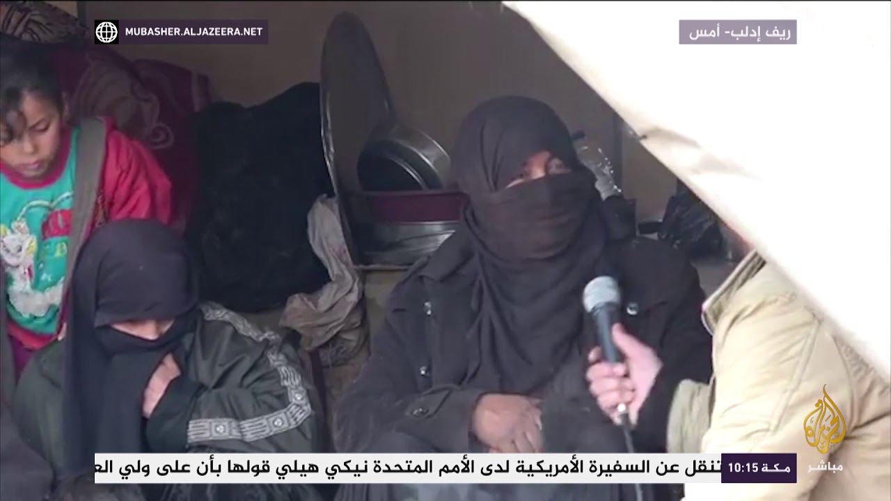 معاناة أرامل سوريا في مخيمات النازحين