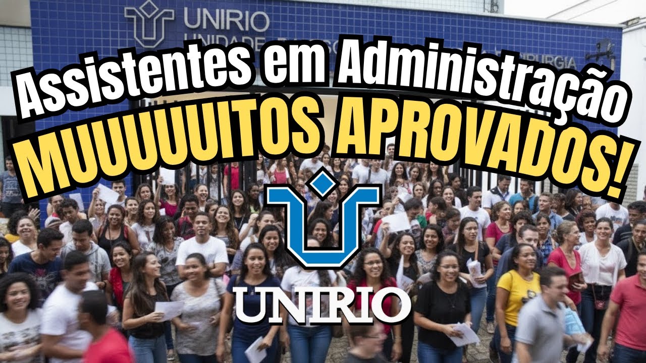 🔥 O Concurso da UNIRIO 2025 vai CHAMAR MAIS do que voc&ecirc; imagina (N&iacute;vel M&eacute;dio) Vou explicar o porqu&ecirc;: