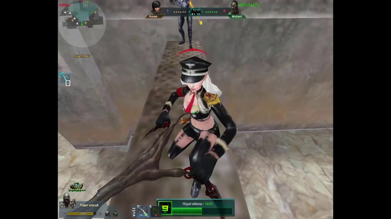Battle Teams yeni mutant karakterini tanıtma (M入D入R入)