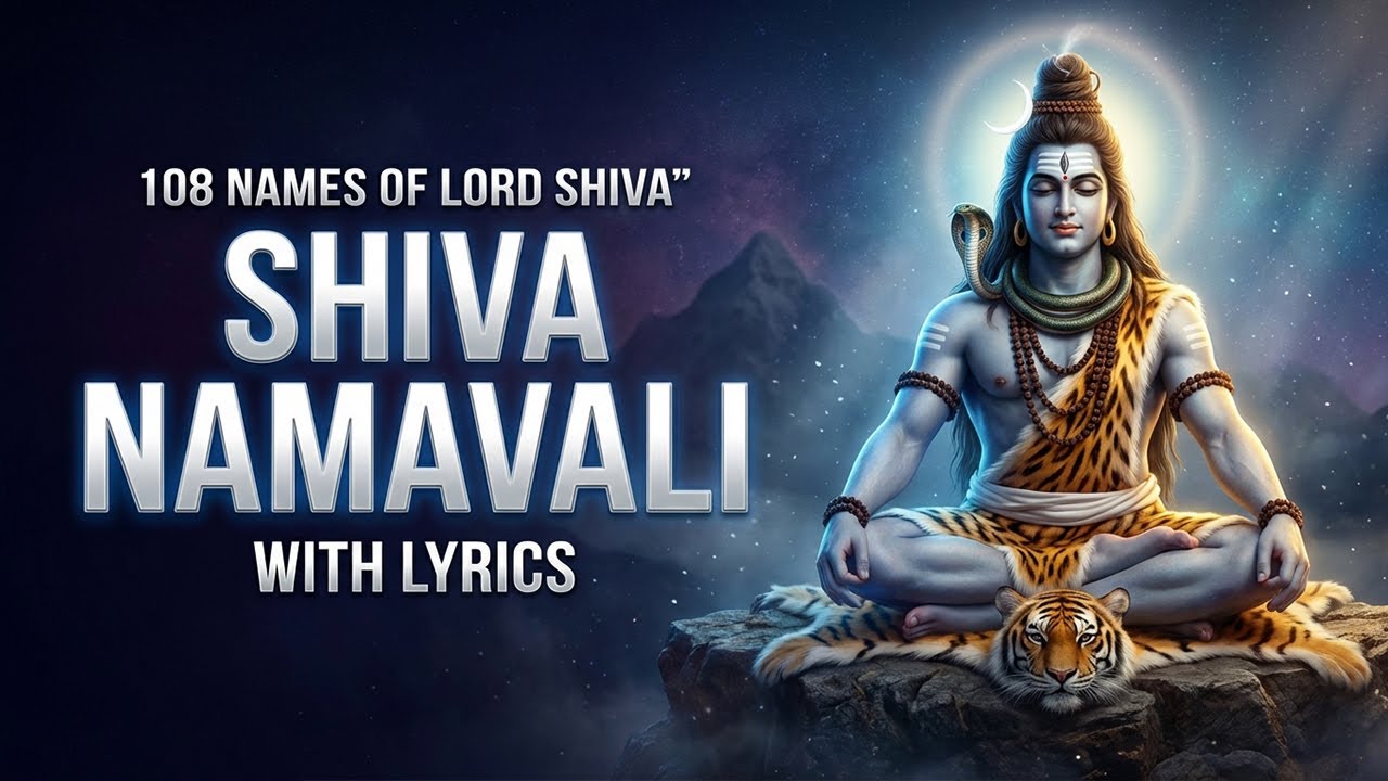 Powerful Shiva Ashtottara Shatanamavali | 108 Names of Lord Shiva | Powerful Maha Shiva Stotram