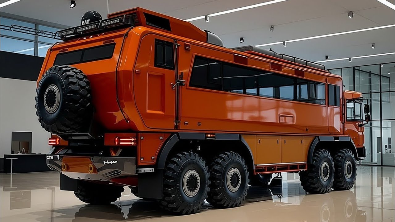 2026 CAT Titan XCamper – Ultimate 8x8 Off-Road Luxury Adventure Truck