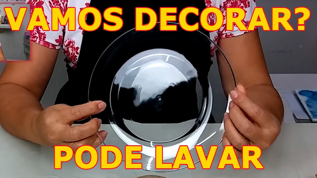 Prato Decorado que PODE LAVAR + Kit Mesa posta
