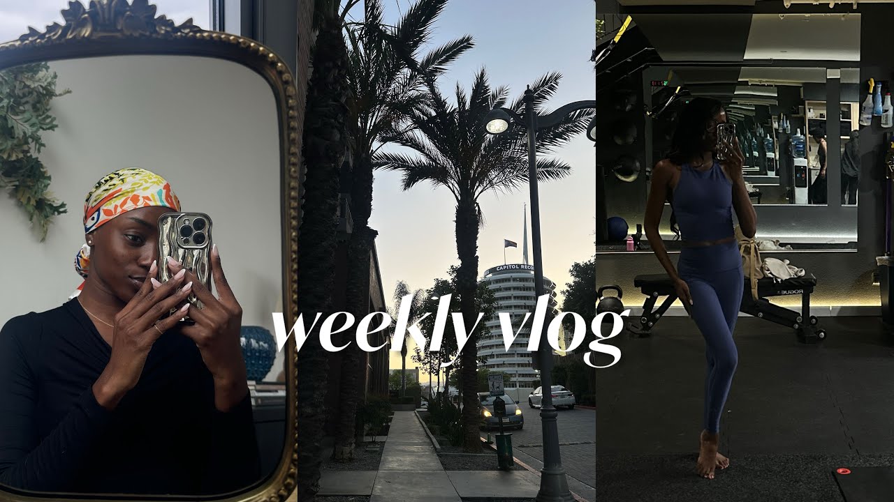 Weekly Vlog • rearranging my apartment, trying new things, flexibility class & more