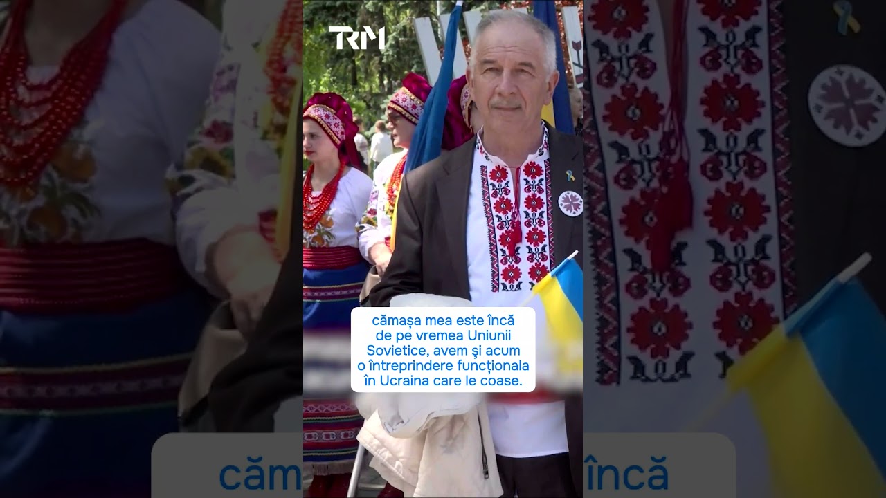 Ziua &bdquo;V&icirc;șivanka&rdquo; la Chișinău: simbol al identității și rezistenței ucrainene