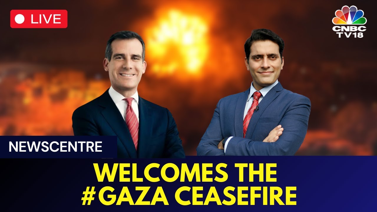 LIVE | Eric Garcetti, Outgoing US Ambassador To India Speaks To CNBC-TV18 | Israel-Hamas | CNBC TV18
